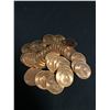 Image 1 : LOT OF UNCIRCULATED BRITISH  PENNIES