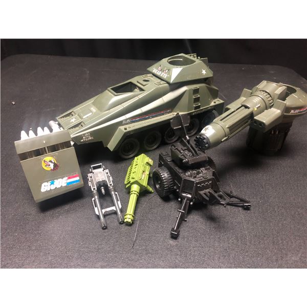 1987 G.I. JOE DEAD EYE LAND MINE PROBE VEHICLE TANK