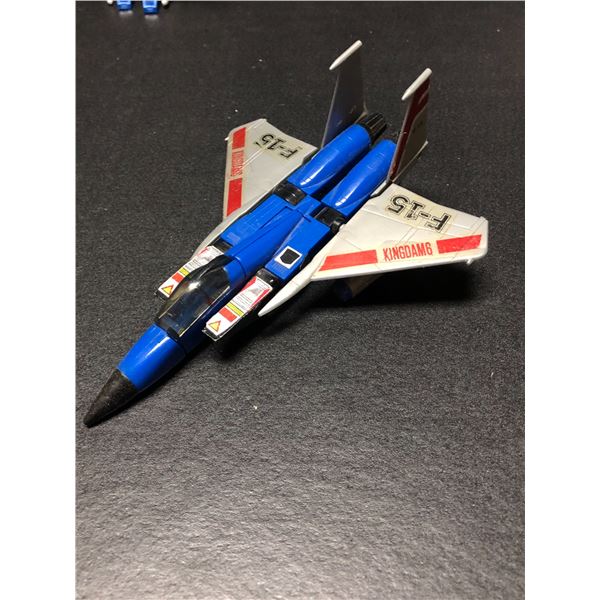 1985 TRANSFORMERS GENERATION 1 THUNDERCRACKER PLANE