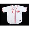 Image 3 : Jonathan India Signed Reds Jersey Inscribed "2021 NL ROY" (PSA & India)