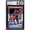 Image 1 : 1986-87 FLEER NO.26 CLYDE DREXLER AUTHENTIC AUTOGRAPH (BAS 10)