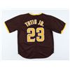 Image 1 : Fernando Tatis Jr. Signed Jersey (JSA)