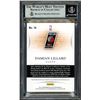 Image 2 : 2012-13 IMMACULATE COLLECTION NO.18 DAMIAN LILLARD QUADS PRIME AUTHENTIC AUTOGRAPH (BAS)