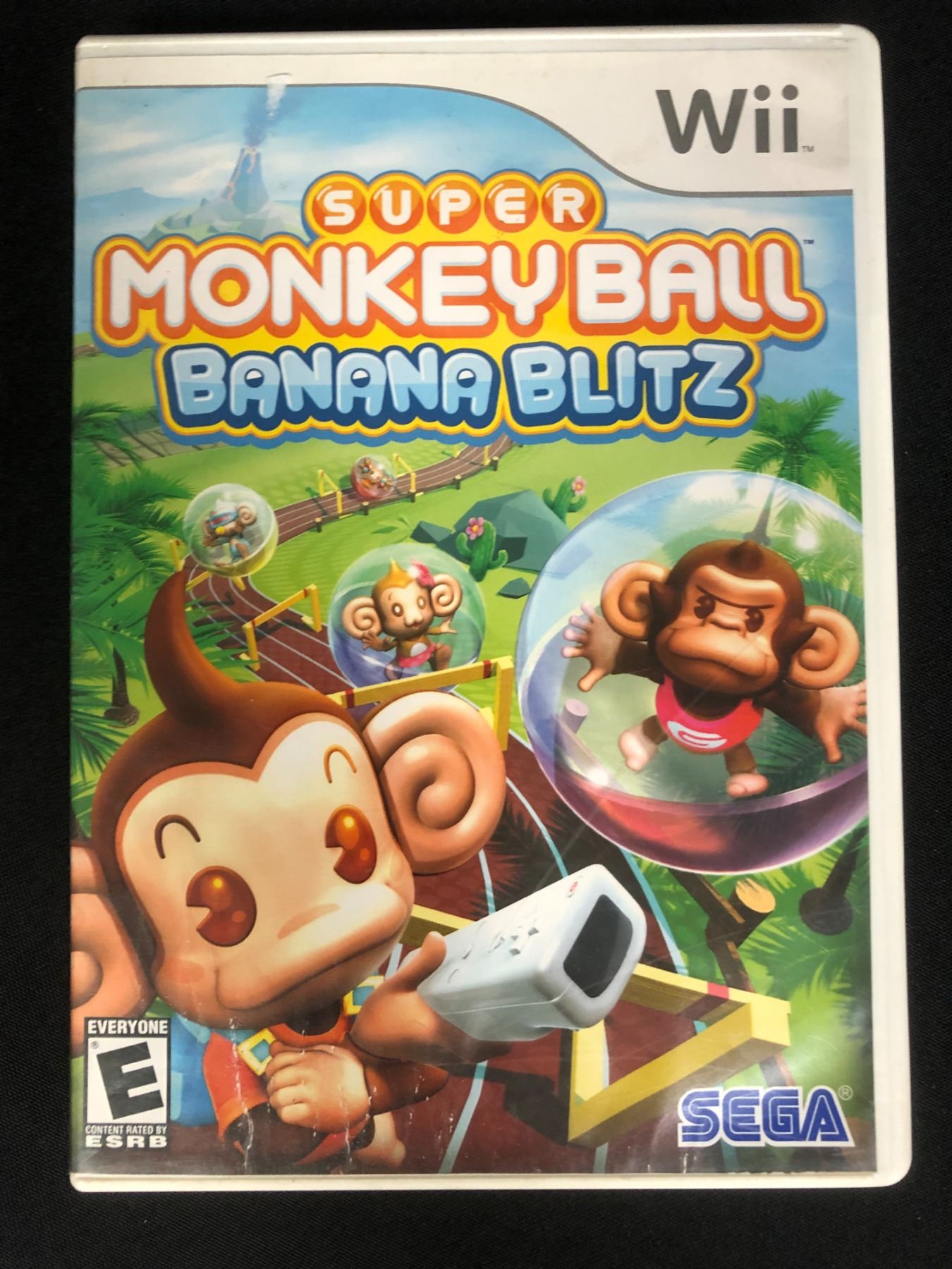 SEGA Wii SUPER MONKEY BALL BANANA BLITZ VIDEO GAME sega-wii-super-monkey-ball-banana-blitz-video-game