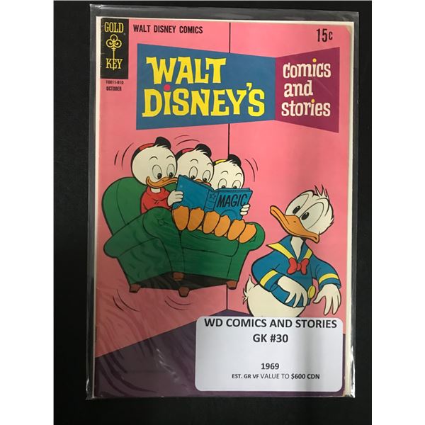 WALT DISNEY'S COMICS NO.30 (GOLD KEY COMICS, 1969)