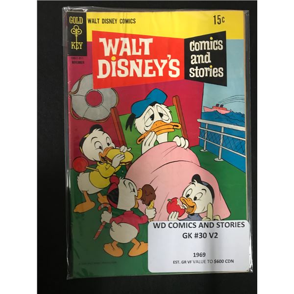 WALT DISNEY'S COMICS NO.30 Volume 2 (GOLD KEY COMICS, 1960)