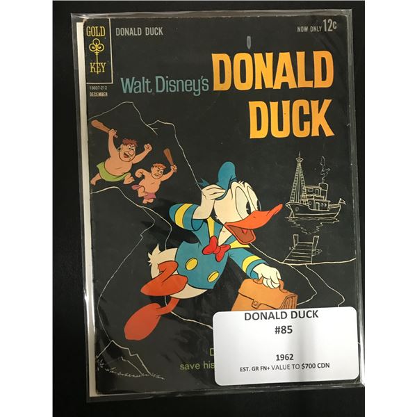 DONALD DUCK NO.85 (GOLD KEY COMICS, 1962)