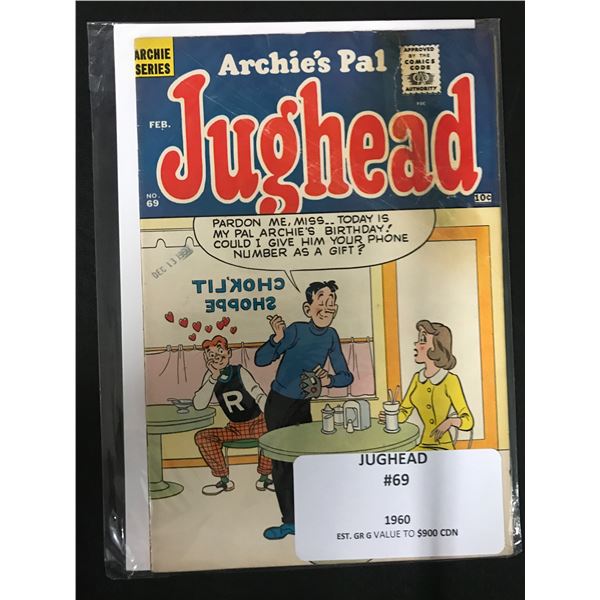 JUGHEAD NO.69 (ARCHIE SERIES, 1960)