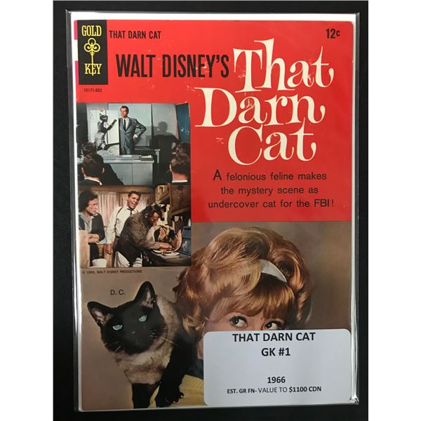 THAT DARN CAT NO.1 (GOLD KEY COMICS, 1966)