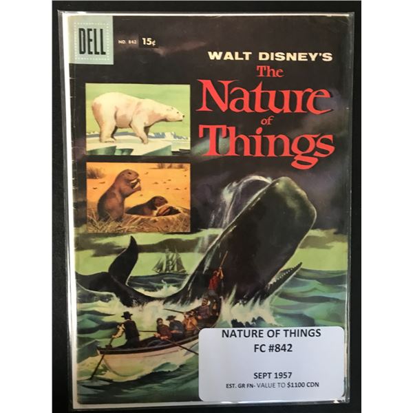 THE NATURE OF THINGS NO.842 (DELL COMICS, 1957)