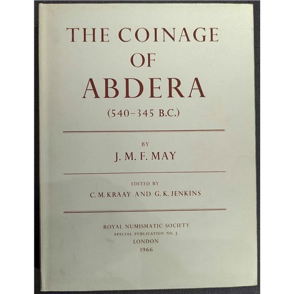 May: The Coinage of Abdera (540-345 B.C.)