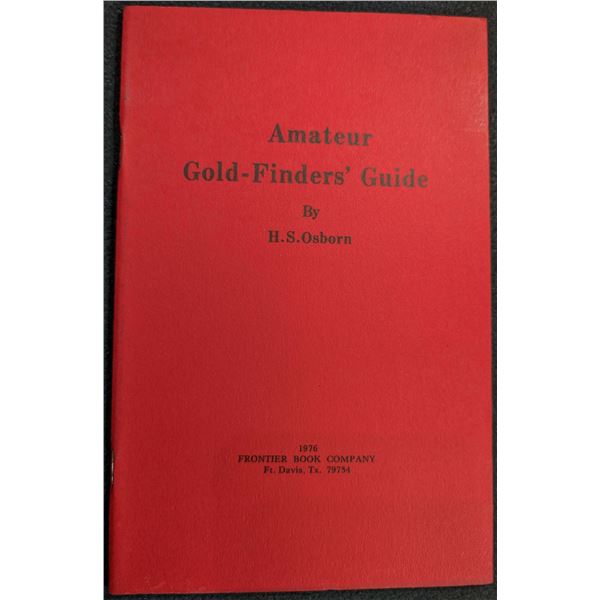Osborn: Amateur Gold-Finders' Guide