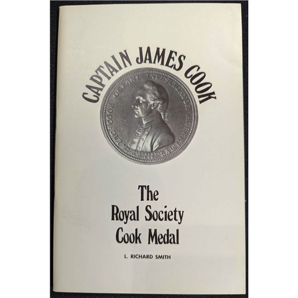 Smith: Captain James Cook - The Royal Society Cook Medal (signed by author)