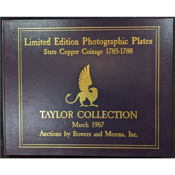Bowers & Merena Galleries, Inc.: Limited Edition Photographic Plates. State Copper Coinage 1785?1788