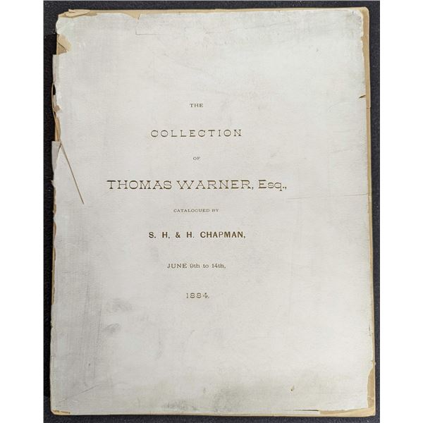 Chapman, S.H. & H.: Catalogue of the Very Large and Well-known Collection of Ancient Greek and Roman