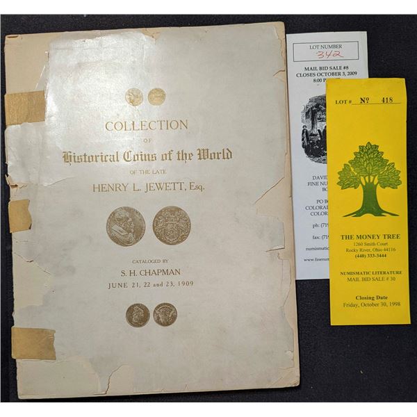 Chapman, S.H.: Catalog Of The Splendid Historical Collection Of The Gold, Silver And Copper Coins Of