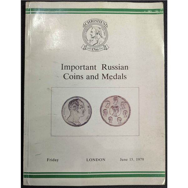Christie's - London: Important Russian Coins and Medals From Various Sources