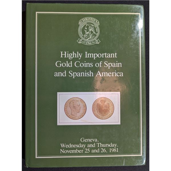 Christie's - Geneva: Highly Important Gold Coins of Spain and Spanish America