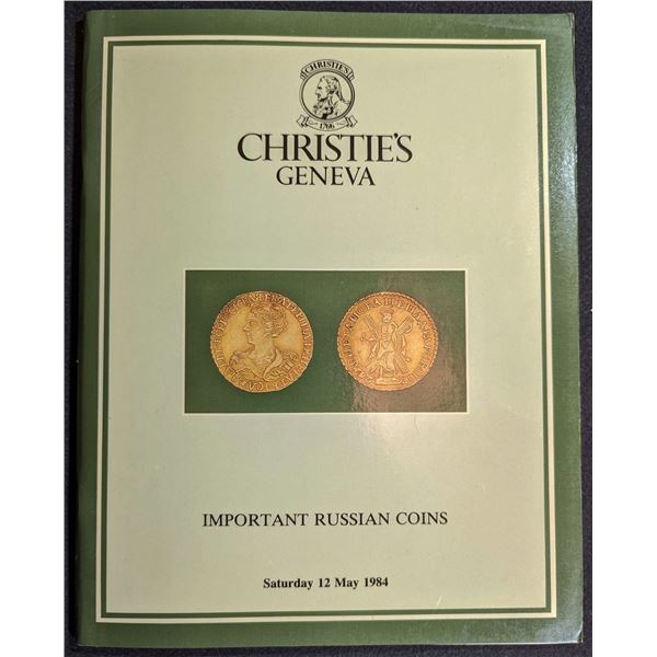 Christie's - Geneva: Important Russian Coins