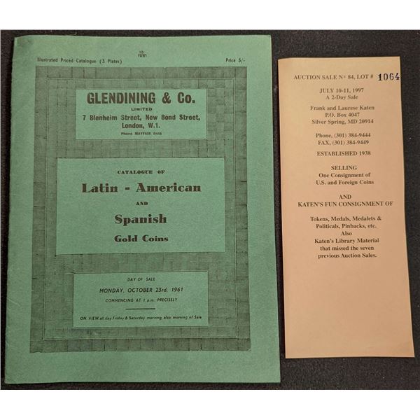 Glendining & Co.: Catalogue of Latin-American and Spanish Gold Coins