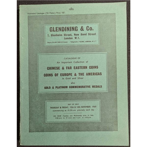 Glendining & Co.: Catalogue of an Important Collection of Chinese & Far Eastern Coins, Coins of Euro