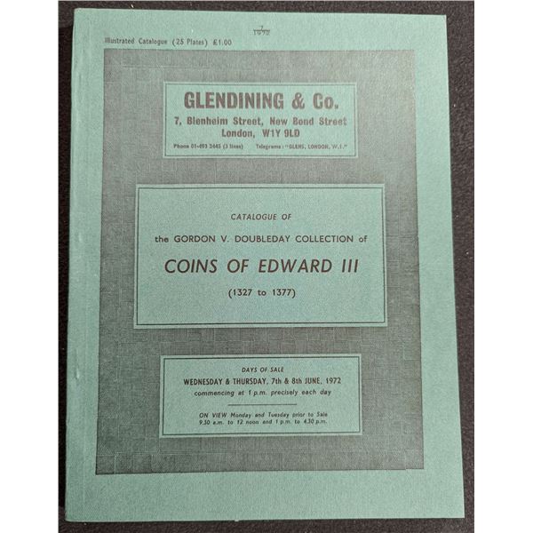 Glendining & Co.: Catalogue of the Gordon V. Doubleday Collection of Coins of Edward III (1327 to 13