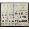Image 1 : Mexico Coin Associated: Lot of 6 Mexico Coin Retail Value Lists. April to September 1963