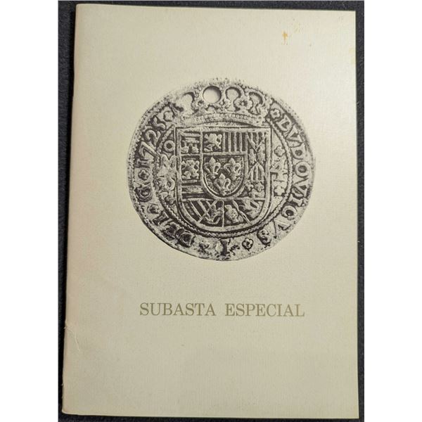 Sociedad Numismatica de Mexico: Subasta Especial