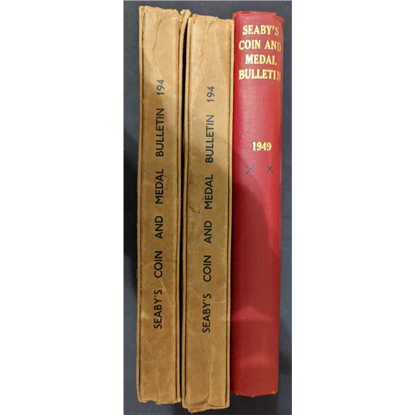 Seaby, B.A., Ltd.: Seabys Coin and Medal Bulletin Hardbound Volumes 1947 through 1983