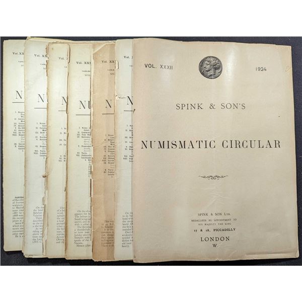 Spink & Son Ltd: The Numismatic Circular. 1924