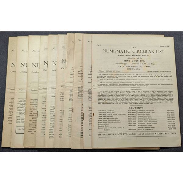 Spink & Son Ltd: The Numismatic Circular List/The Numismatic Circular. 1947