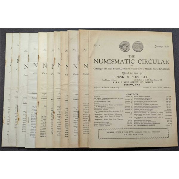 Spink & Son Ltd: The Numismatic Circular. 1948