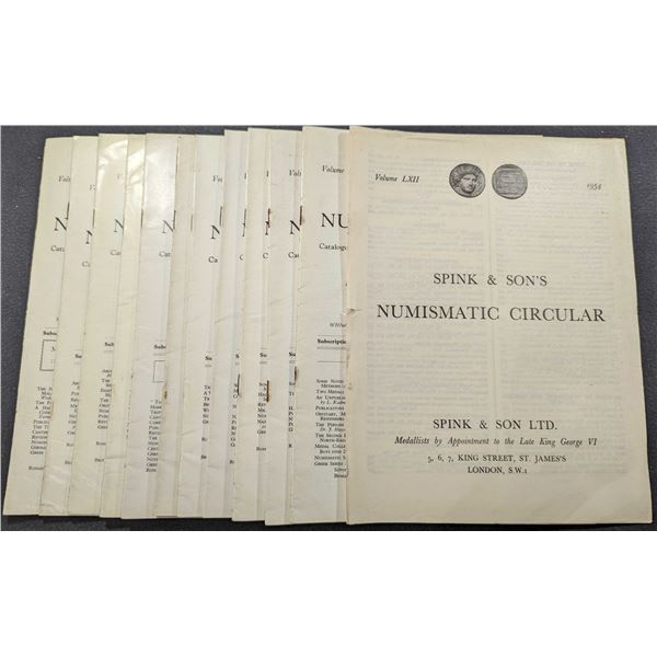 Spink & Son Ltd: The Numismatic Circular. 1954