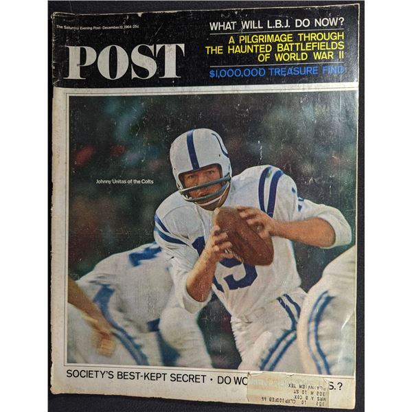 Issue of Saturday Evening Post. December 12, 1964