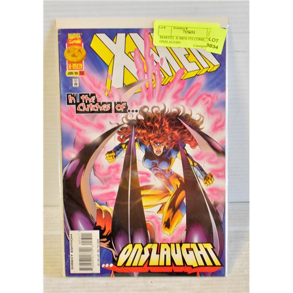 MARVEL X-MEN #53 COMIC, 1ST ONSLAUGHT