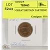 1956 UNC GREAT BRITAIN FARTHING