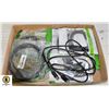 Image 1 : MIXED LOT OF ADAPTER CORDS, VGA, HDMI AND MORE