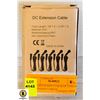 NEW REPACKED 5 PACK OF 2 PIN DC EXTENSION CABLES