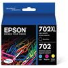 NEW EPSON 702XL DURABRITE REPLACEMENT CARTRIDGES