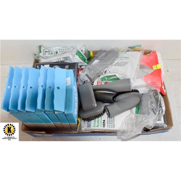 LARGE LOT OF VACUUM MISC & PARTS