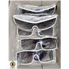 Image 1 : 6 PAIRS OF WHITE RETRO ITALIAN SUNGLASSES