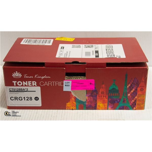 NEW CTO128BA*2 TONER CARTRIDGE