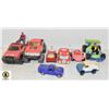 Image 1 : TRAY OF VINTAGE TONKA WITH BUZZ LIGHTYEAR