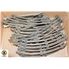 30PCS VINTAGE CURVED TRACK