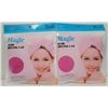 Image 1 : 2 PACK SEALED MAGIC HAIR CAPS MAGENTA PINK