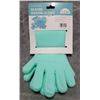 Image 2 : NEW HEIM & ELDA SILICONE WASHING GLOVES - TEAL