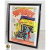 VINTAGE SUPERBOY COMIC IN FRAME