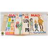 Image 1 : BUNDLE OF VINTAGE MAD MAGAZINES SEPT 74,DEC 75