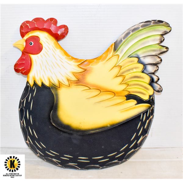 14 INCH TALL ROOSTER LASY SUSAN