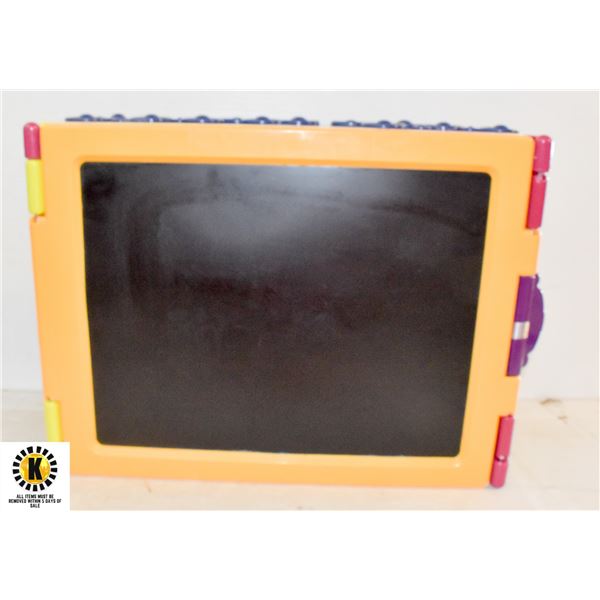 CHILDS CARRY ALONG BLACKBOARD AND DRY ERASE